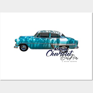 1954 Chevrolet BelAir 2 Door Sedan Posters and Art